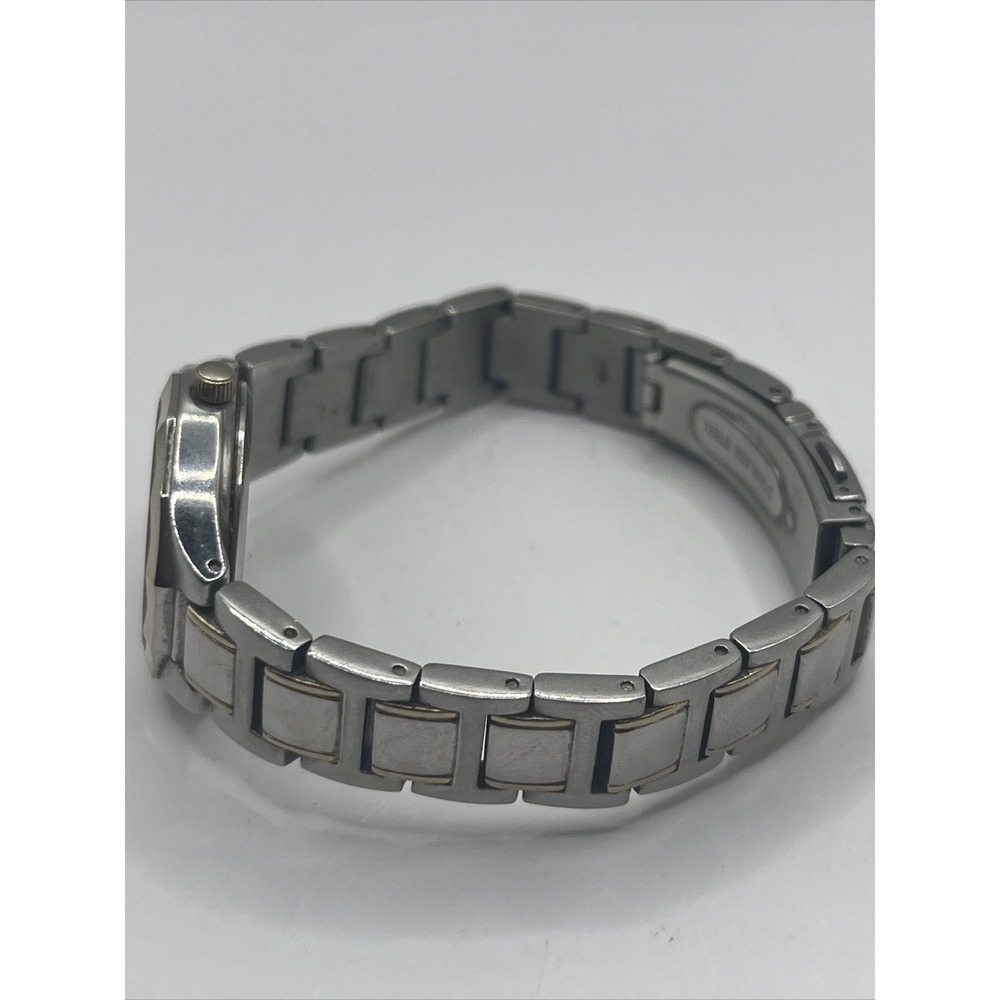 Armitron Women's Quartz Watch Silver Tone Band 75/5605-‎ New Battery - Picture 5 of 5